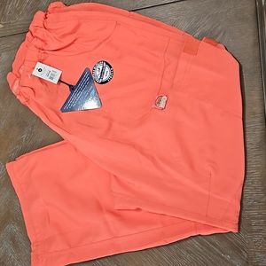 koi Straight Leg Scrub Pants in Coral Pink